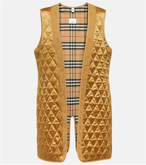 burberry dog vest|burberry quilted vest women.